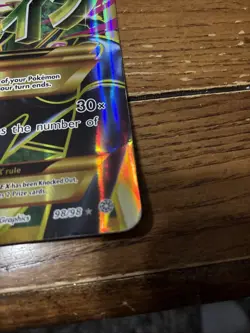Pokemon M Rayquaza EX 98/98 Full Art Ultra Rare Holo Jumbo 2015 Card 220 HP - Image 3