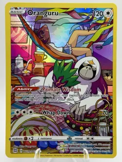 Oranguru TG12/TG30 Brilliant Stars Trainer Gallery Ultra Rare Pokemon TCG - NM - Image 1