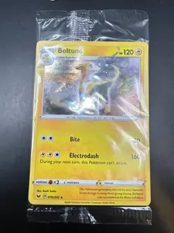 SEALED Boltund 076/202 Pokemon Cosmos Holo Rare Promo - Image 1