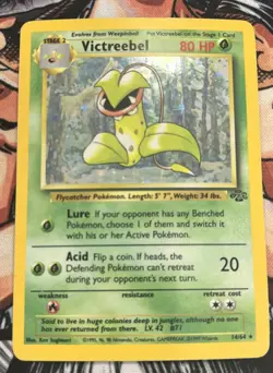 1999 Pokemon Jungle Victreebel Holo Lightly Played No.14 - Image 1