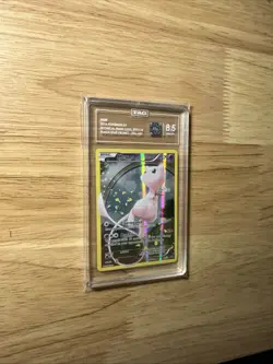 2016 Pokemon Mew Full Art Mythical Premium Collection Promo #XY110 TAG 8.5 - Image 5