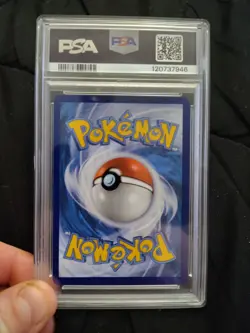 Pokemon 2024 TEF EN Gengar Ex Ultra Rare PSA 7 NM - Image 2