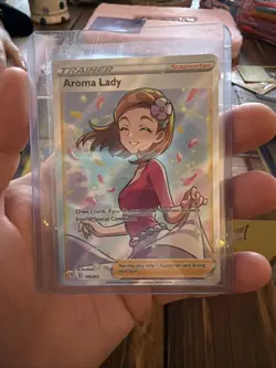 Aroma Lady - 199/203 - Pokemon Evolving Skies Sword Shield Full Art Rare Card NM - Image 1