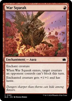War Squeak (REGULAR) MTG Bloomburrow NM FRESH - Image 1