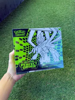 Pokemon TCG Perfect Order Pokemon Center ETB - RIPPED SEAL 👀🔥 - Image 1