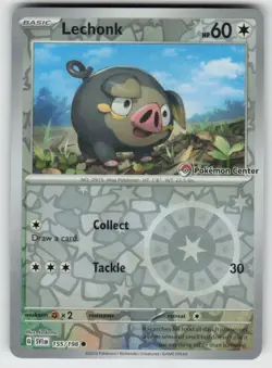 UR - 02 Holo Lechonk (Pokemon Center Exclusive) 155/198 Common Miscellaneous Car - Image 1
