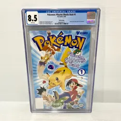 Pokemon: Pikachu Shocks Back #1 (1999) - CGC 8.5 - 5th Printing - Image 1