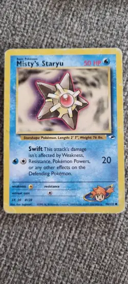 Misty's Staryu - Pokemon TCG - HP - Common - Gym Heroes 90/132 - Image 1