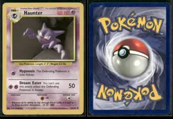 ✰ HAUNTER 29/102 UNCOMMON BASE SET UNLIMITED POKEMON ✰ HP - Image 1