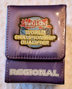 Yugioh Purple WCQ Regional Deckbox, Sealed - Image 1