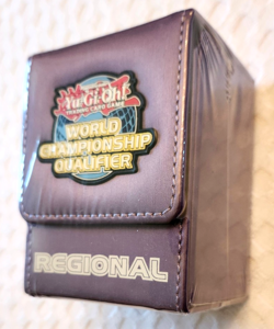 Yugioh Purple WCQ Regional Deckbox, Sealed - Image 2