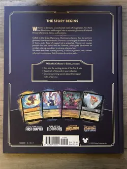 DISNEY LORCANA COLLECTOR'S GUIDE 1-4 New + Mickey Lorcana Binder + Cards - Image 2