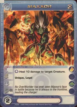 (CDP-015-4S-60) Maxxor (Speed 60) (UR) Chaotic Premium Pack Foil Card - Image 1