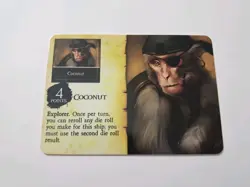 Pirates CSG Fire and Steel # 083 Coconut Pirate Crew Unpunched Card WizKids - Image 3