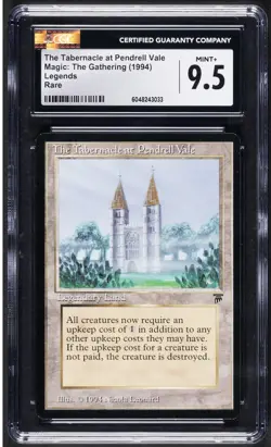 9.5 ENGLISH Tabernacle at Pendrell Vale (1994) Legends Magic Gathering CGC MINT - Image 1