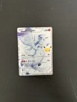 Pokemon TCG Reshiram Celebrations Classic Collection Card 113/114 NM/M Condition - Image 1