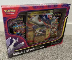 Pokemon Mega Latias EX Collection Box Mega Evolution TCG New Factory Sealed - Image 3