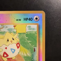 Pokemon Vintage Reverse Holo Togepi Southern Island (Japanese) Rare Promo - Image 4