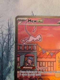 Pokemon Scarlet & Violet Promo Mew ex 053 Holo 151 - Lightly Played - SEE PICS! - Image 3