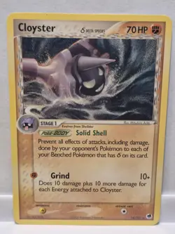 Dragon Frontiers #14/101 Cloyster (Delta Species) Rare Pokemon - Image 1
