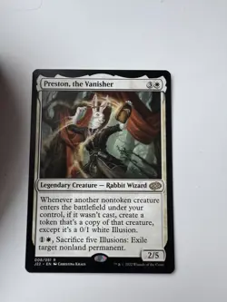 Preston the Vanisher Jumpstart 2022 MTG Magic the Gathering Near Mint - Image 1