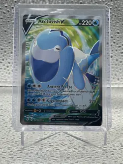 2021 Pokemon TCG Arctovish V 176/203 Evolving Skies Full Art Rare Holo - Image 1