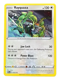 Rayquaza 014/015 Promo McDonald's Promos 2024 Pokemon Near Mint - Image 1