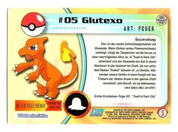 Pokemon - Topps - TV Animation Edition - #05 Glutexo - Holo - Deutsch - Image 2