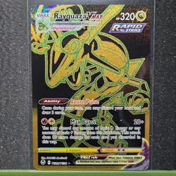 RAYQUAZA VMAX TG29/TG30 SECRET RARE SILVER TEMPEST TRAINER GALLERY POKEMON NM/M - Image 1