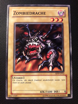 Yu-Gi-Oh! Zombiedrache, SDY-G012, Common, 2. Auflage, Deutsch, Near Mint - Image 1