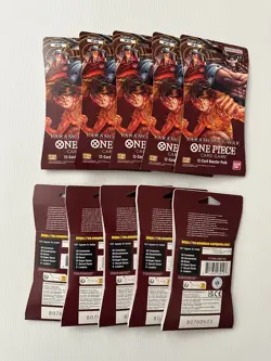 ONE PIECE TCG 10x Paramount War Blister Booster Packs (OP-02 English) - NEW - Image 2