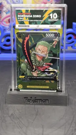 Roronoa Zoro P-042 Championship Event Pack 2024 CS Promo One Piece ACE 10 - Image 1