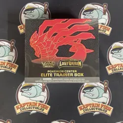 POKEMON CENTER Exclusive SWSH Lost Origin Elite Trainer Box FACTORY SEALED ETB - Image 1