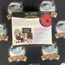 POKEMON CENTER Exclusive SWSH Lost Origin Elite Trainer Box FACTORY SEALED ETB - Image 3