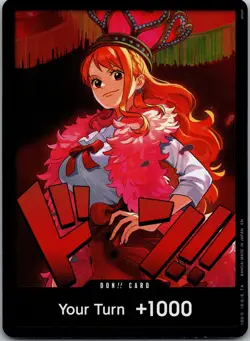 DON!! Card (Nami) DON!! Extra Booster: One Piece Heroines Edition NM - Image 1