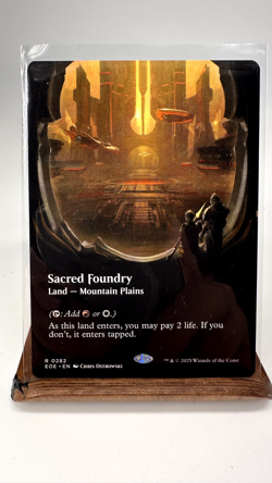 Sacred Foundry (Borderless) Edge of Eternities Regular, NM, Fast Shipping! - Image 1