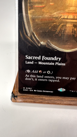 Sacred Foundry (Borderless) Edge of Eternities Regular, NM, Fast Shipping! - Image 4