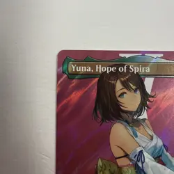 Yuna, Hope of Spira (Borderless - Surge Foil) Final Fantasy Foil - Image 2