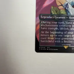 Yuna, Hope of Spira (Borderless - Surge Foil) Final Fantasy Foil - Image 5