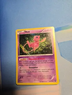 Pokemon TCG - Mew 29/124 Holo Rare - Fates Collide LP - Image 1