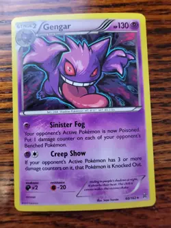 Gengar (60/162) Pokemon BREAKthrough - Cosmos Holo Rare - TCG [MP] - Image 1