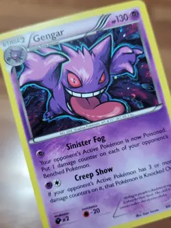 Gengar (60/162) Pokemon BREAKthrough - Cosmos Holo Rare - TCG [MP] - Image 3