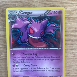 Gengar 60/162 Cosmos Holo Rare Breakthrough TCG Pokemon Card - Image 3