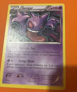 Pokemon TCG - Gengar 60/162 Non- Holo Rare XY BREAKthrough Deck Exclusive LP - Image 2