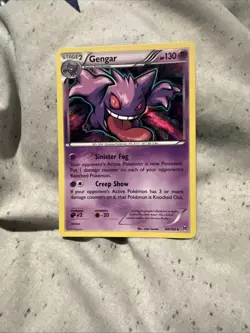Pokemon Gengar TCG Breakthrough Holo Card 60/162 Rare Near Mint Condition - Image 1