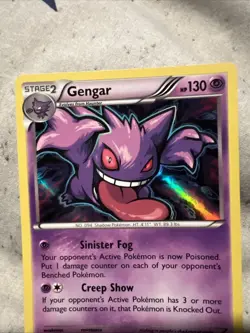 Pokemon Gengar TCG Breakthrough Holo Card 60/162 Rare Near Mint Condition - Image 3