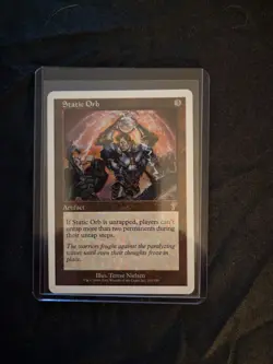 MTG Static Orb, 7th Edition core set, RARE, NM condition 2001 - Image 1