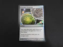 Crucible of Worlds FOIL LP [Fifth Dawn] Mtg Magic Free Tracking! - Image 1