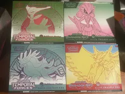 Shrouded Fable Temporal Forces Paradox Rift Astral Pokemon Center Etb Lot Sealed - Image 2