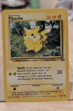 Pokemon TCG Pikachu Jungle 60/64 LP - Image 1